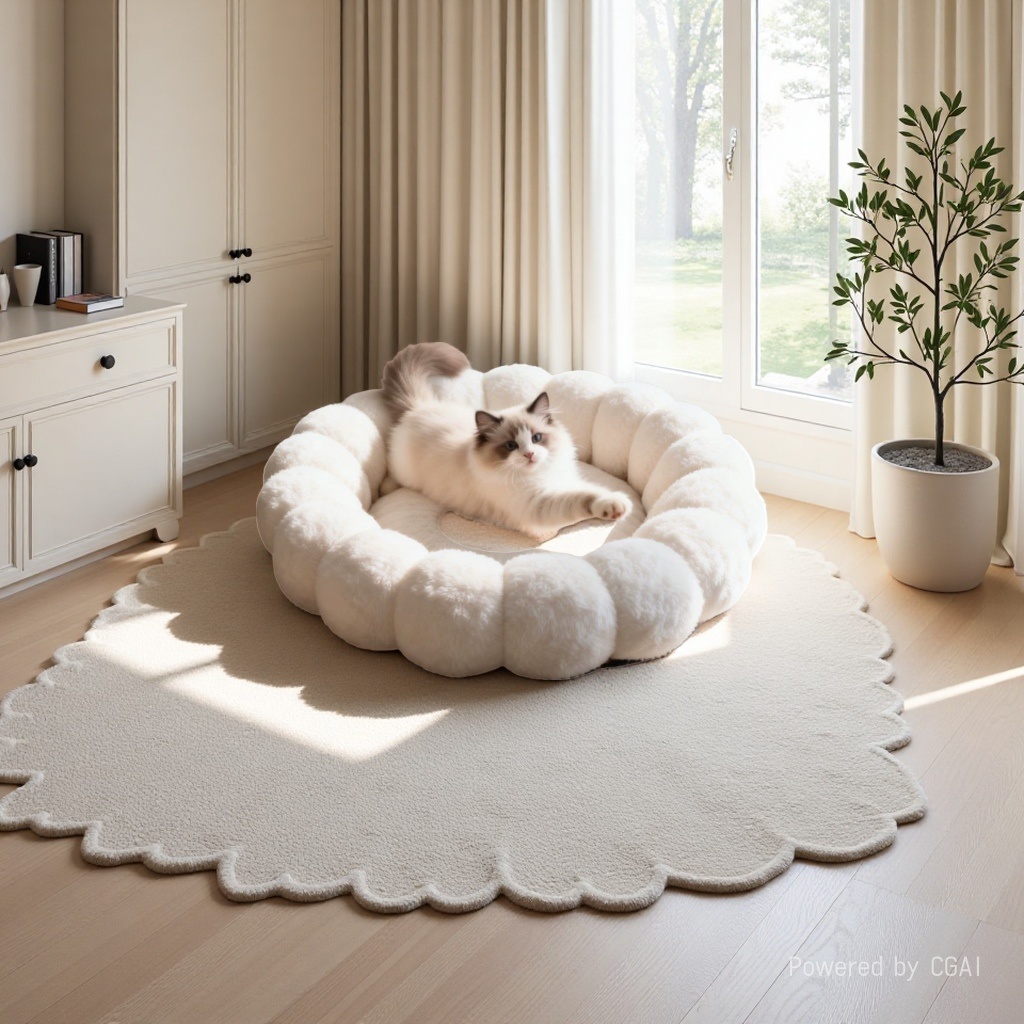 Cat beds, dog beds, all-season universal cat security beds, multi-cat family sleeping beds, special cat beds, cushions and sofas for kittens details Picture