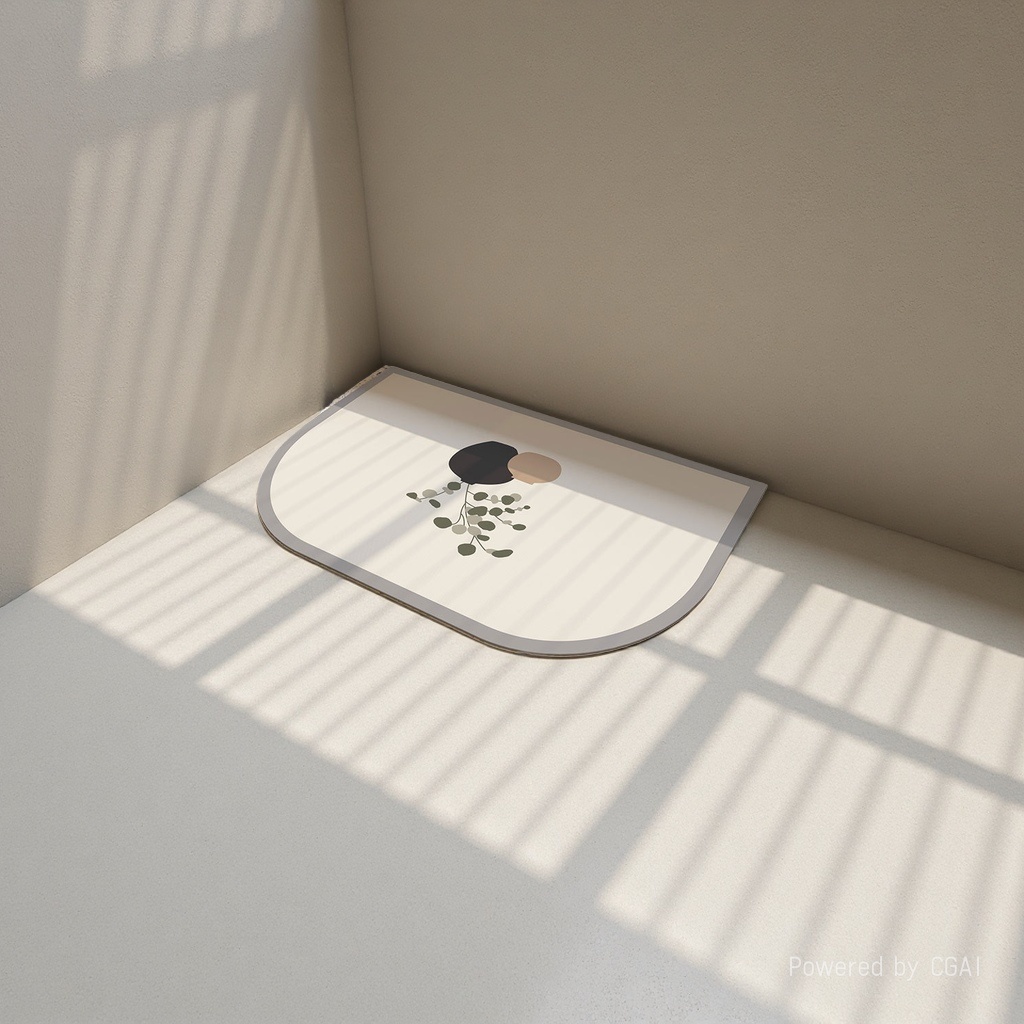 组合地垫浴室防滑垫儿童硅藻泥硬垫浴缸地毯地垫防滑垫