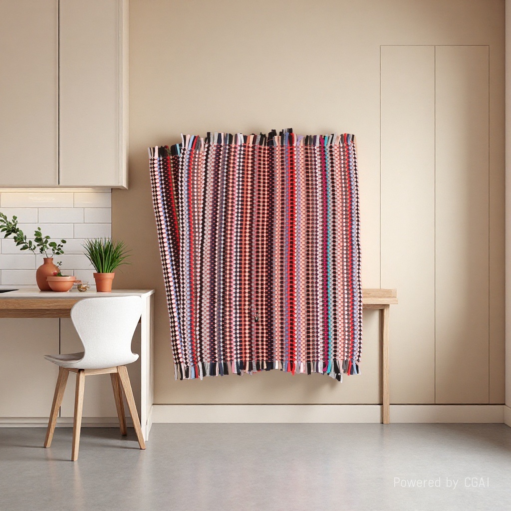 宏远地毯 时尚家用编织地垫脚垫柔软坐垫154017379