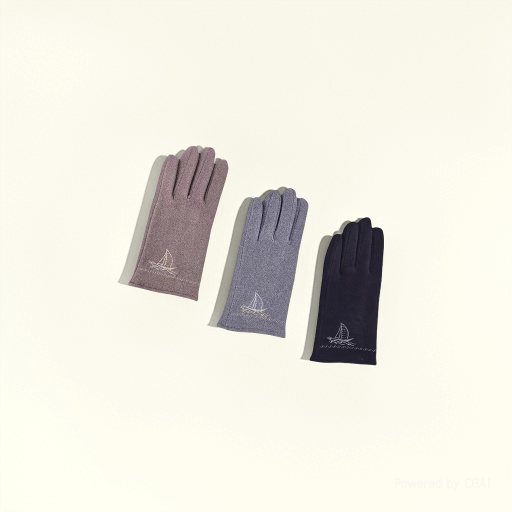 New adult rabbit down gloves, outdoor cycling cold-proof and warm gloves, touch screen cycling warm wholesale details Picture