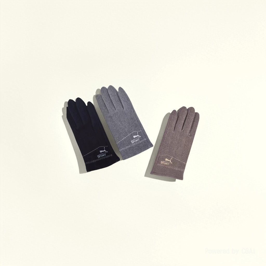 New adult rabbit down gloves, outdoor cycling cold-proof and warm gloves, touch screen cycling warm wholesale