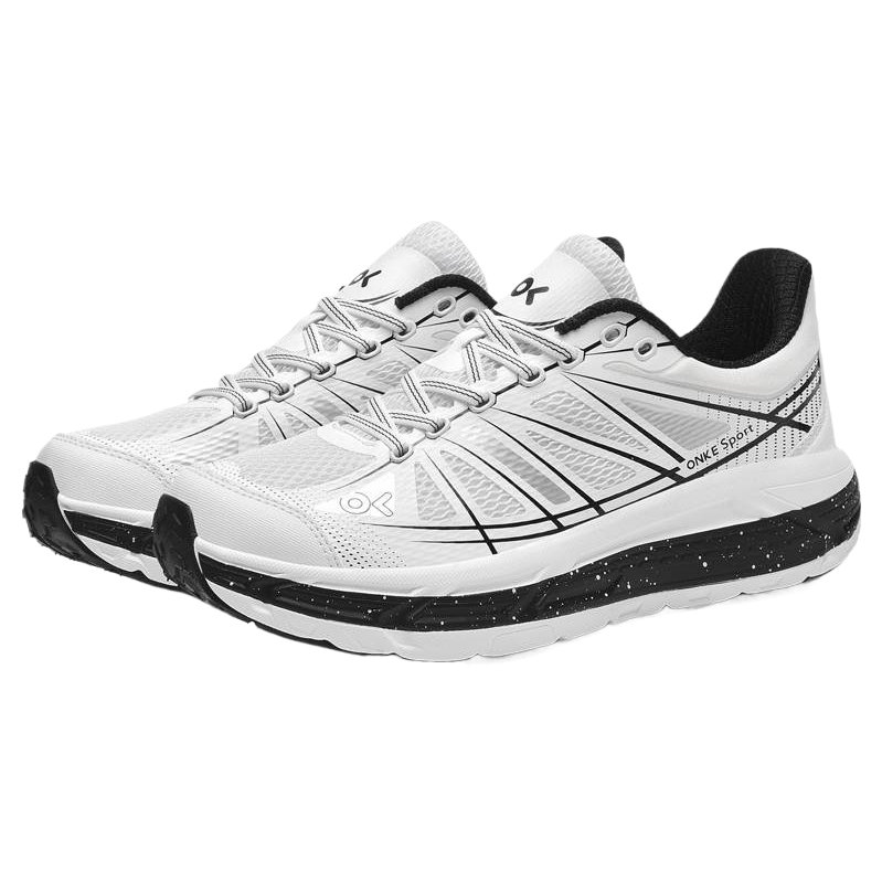 运动鞋/赤兔9/赤兔/Shoes/跑鞋春女白底实物图