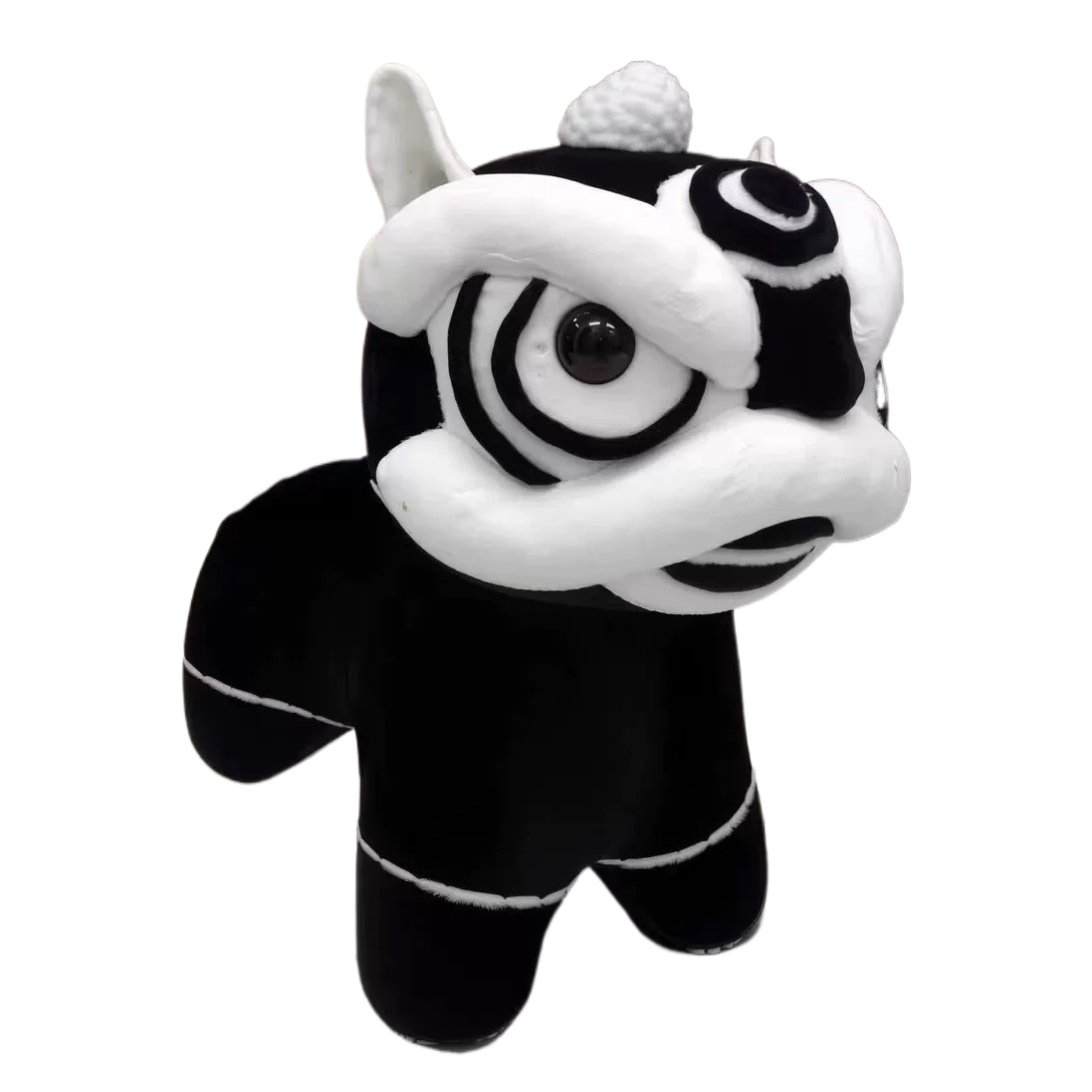 Lion dance chair, popular cartoon animal-shaped seat, creative little lion decorative chair for the living room, children's stool Item Picture