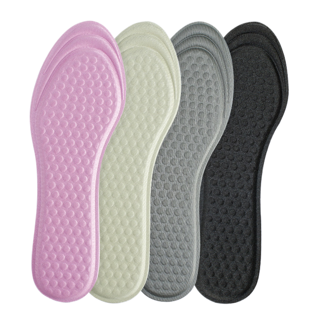 Polka dot particle massage, breathable, sweat-absorbing, thin, universal, soft, comfortable, high-elasticity insoles Item Picture