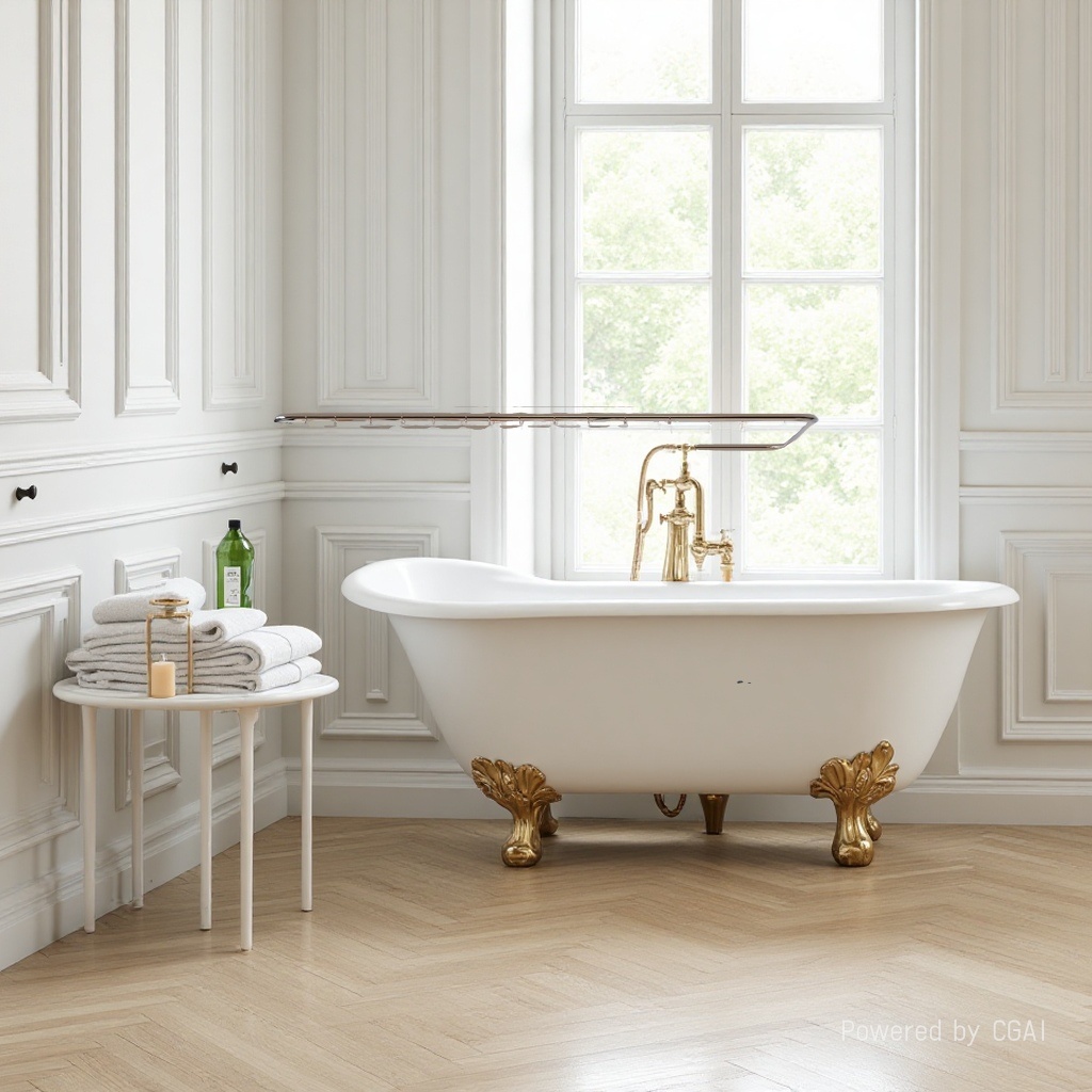 Non-perforated bath curtain, partition curtain, bubble film, bathroom waterproof fabric, moisture-proof curtain pic 2
