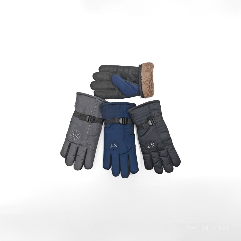 New fleece and thickened warm sports and outdoor skiing gloves, electric bike and motorcycle windproof gloves wholesale 085814991 Specification image