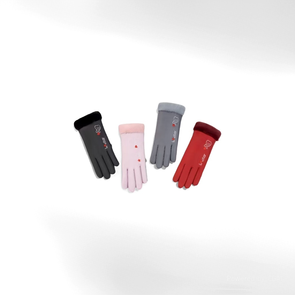 Outdoor ski gloves, motorcycle and electric bike riding gloves with fleece and thickening, windproof and anti-slip. Wholesale at morning and night markets. Tel: 090034391