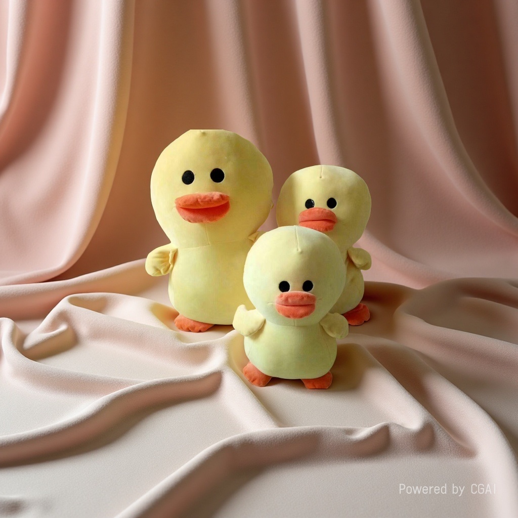Plush duck figurines, cute girls' gifts, 8-inch claw machine dolls, plush toys, Chinese trend