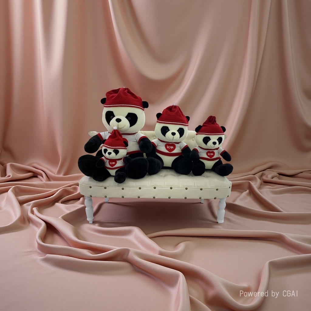 Plush claw machine toys, plush panda dolls, dolls, plush toys, cute toys Application Scenario