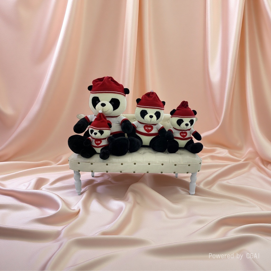Plush claw machine toys, plush panda dolls, dolls, plush toys, cute toys details Picture