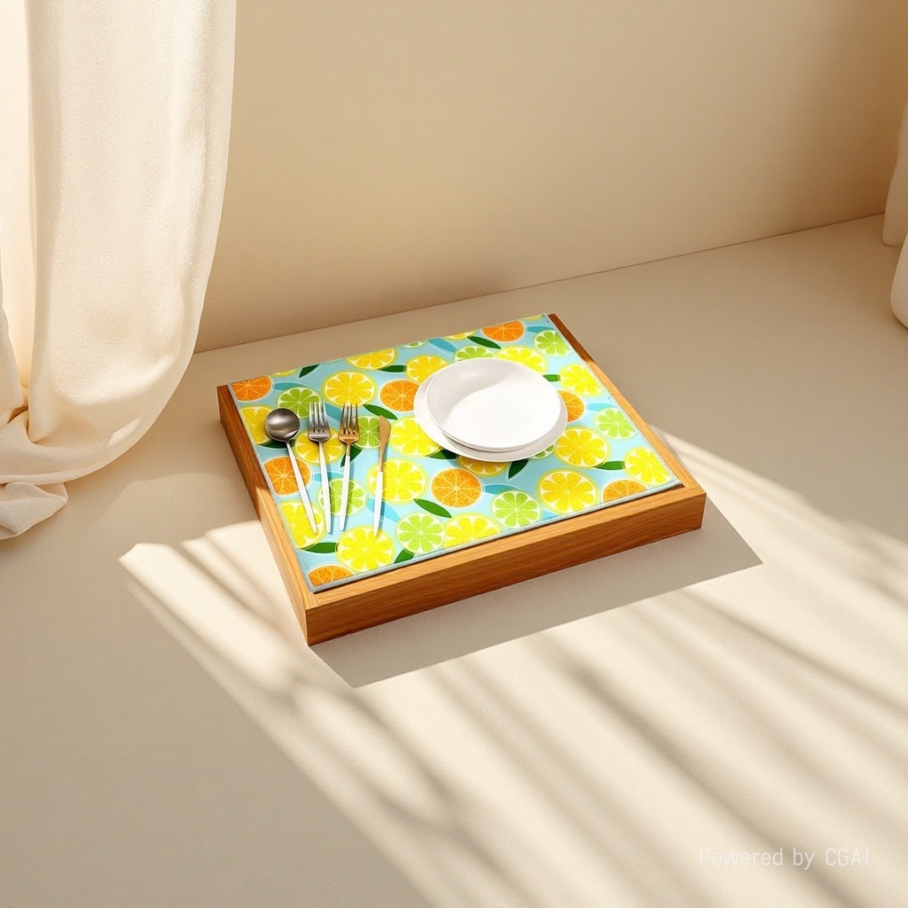 Creative heat insulation pads, PVC placemats and coasters, heat-resistant coffee table MATS, simple home products