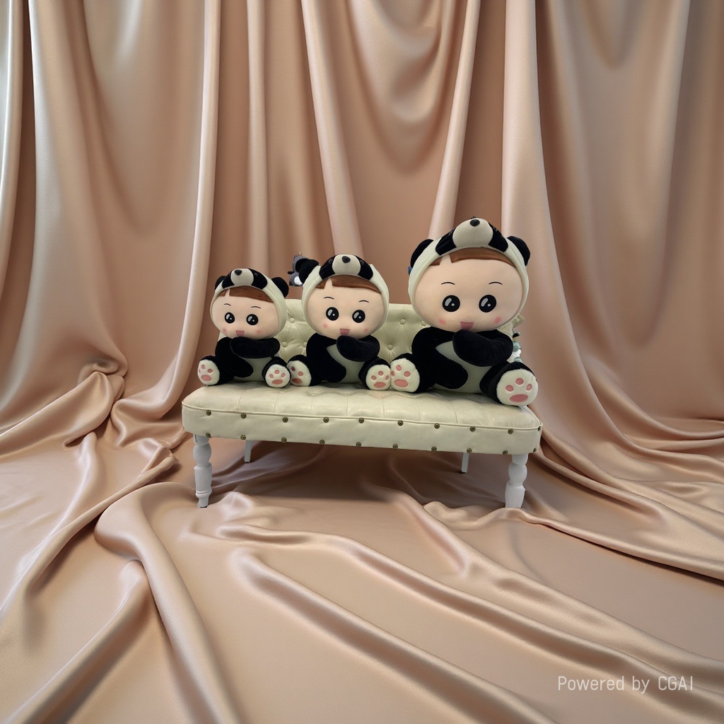 Peluche nuevo estilo grabador muñeca venta al por mayor boda ducha de ocho pulgadas boutique muñeca stand evento regalo bondadoso Specification image