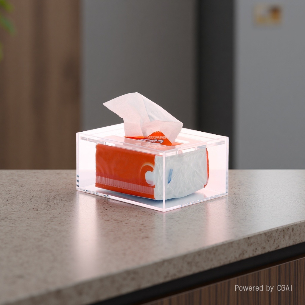 纸巾/纸巾盒/皮革纸巾盒/纸巾置物架/tagi产品图