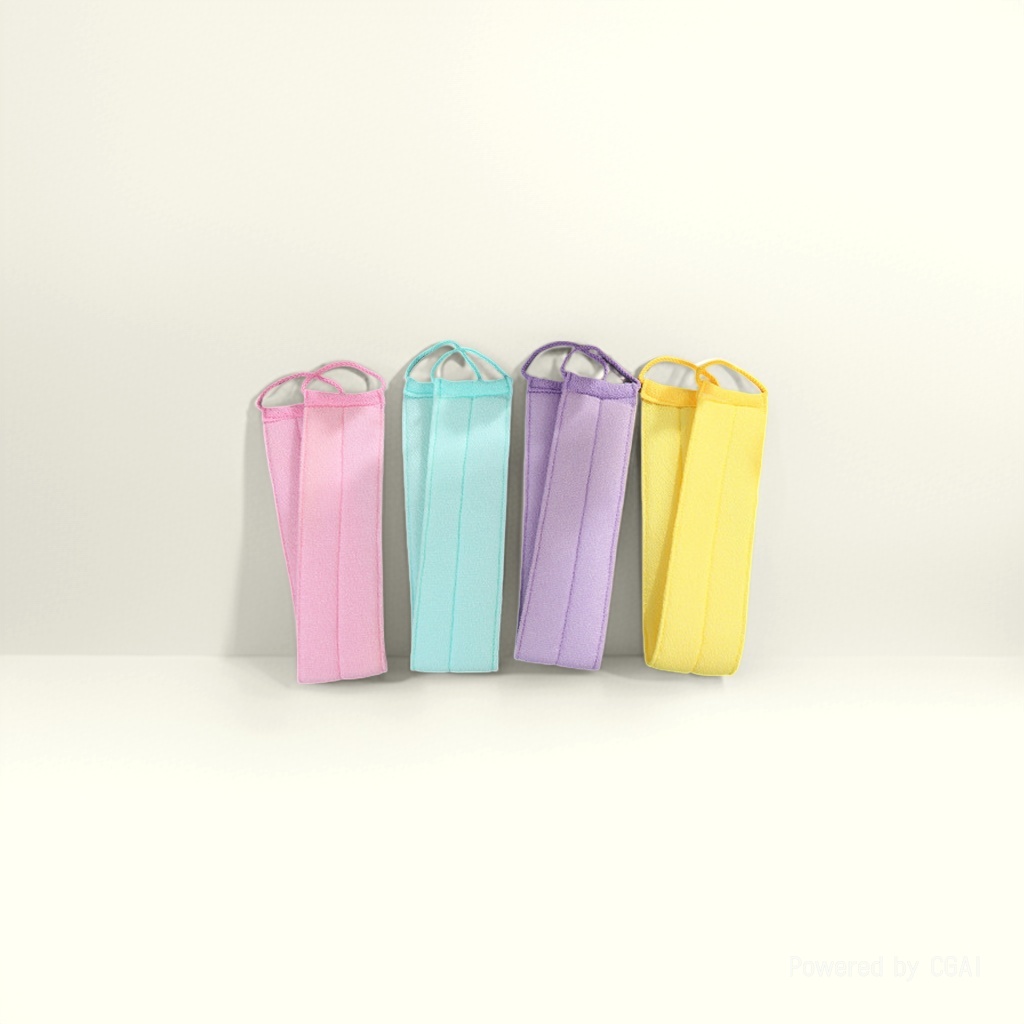 搓澡巾/木柄洗澡神器/沐浴球/卡通沐浴花/搓澡工具产品图