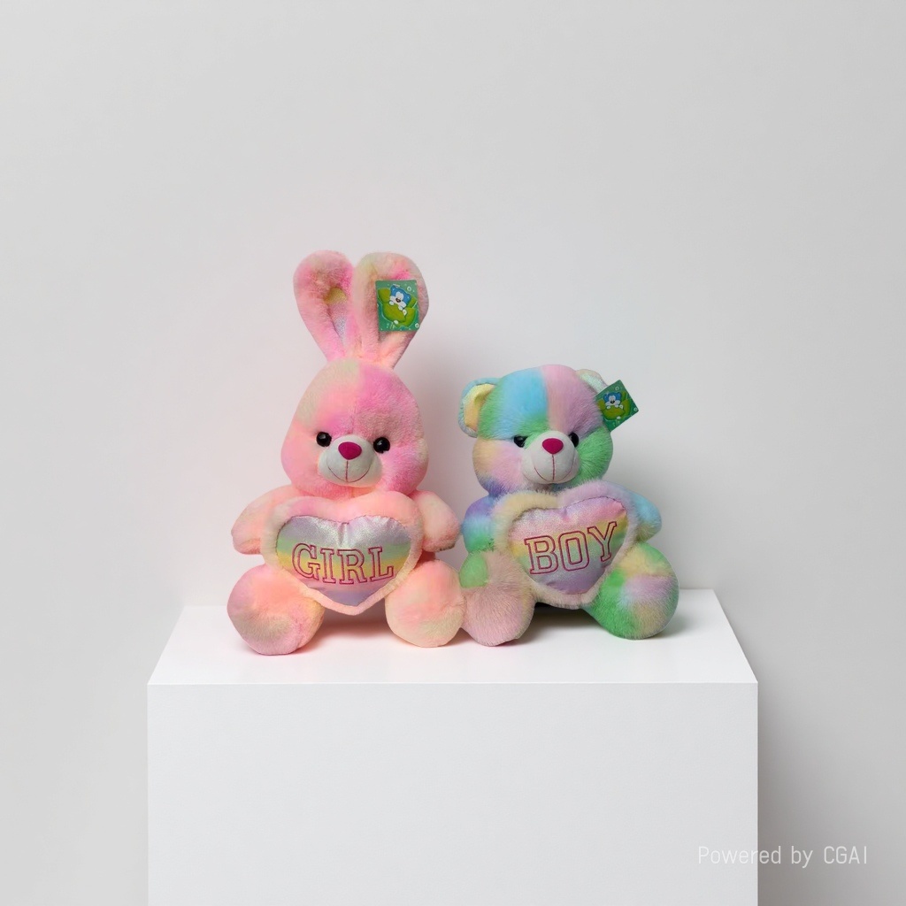 Love Rabbit, love Bear, custom plush toys, dolls, plush toys, cute and soft Specification image