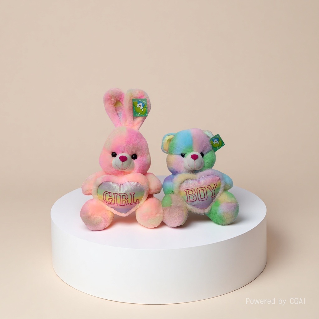Love Rabbit, love Bear, custom plush toys, dolls, plush toys, cute and soft Application Scenario