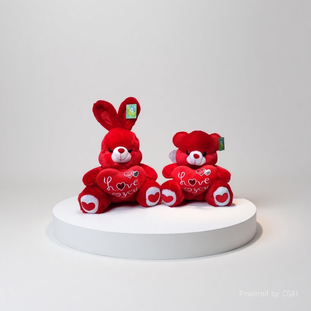 Juguete rojo oso peluche amor conejo amor oso juguete muñeca muñeca peluche Application Scenario