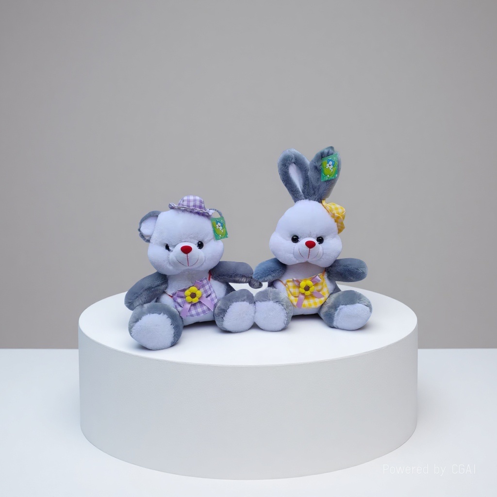 White toy bear plush toy, heart-shaped rabbit, heart-shaped bear toy doll, plush toy 103035051 White toy bear plush toy, heart-shaped rabbit, heart-shaped bear toy doll, plush toy 103035051