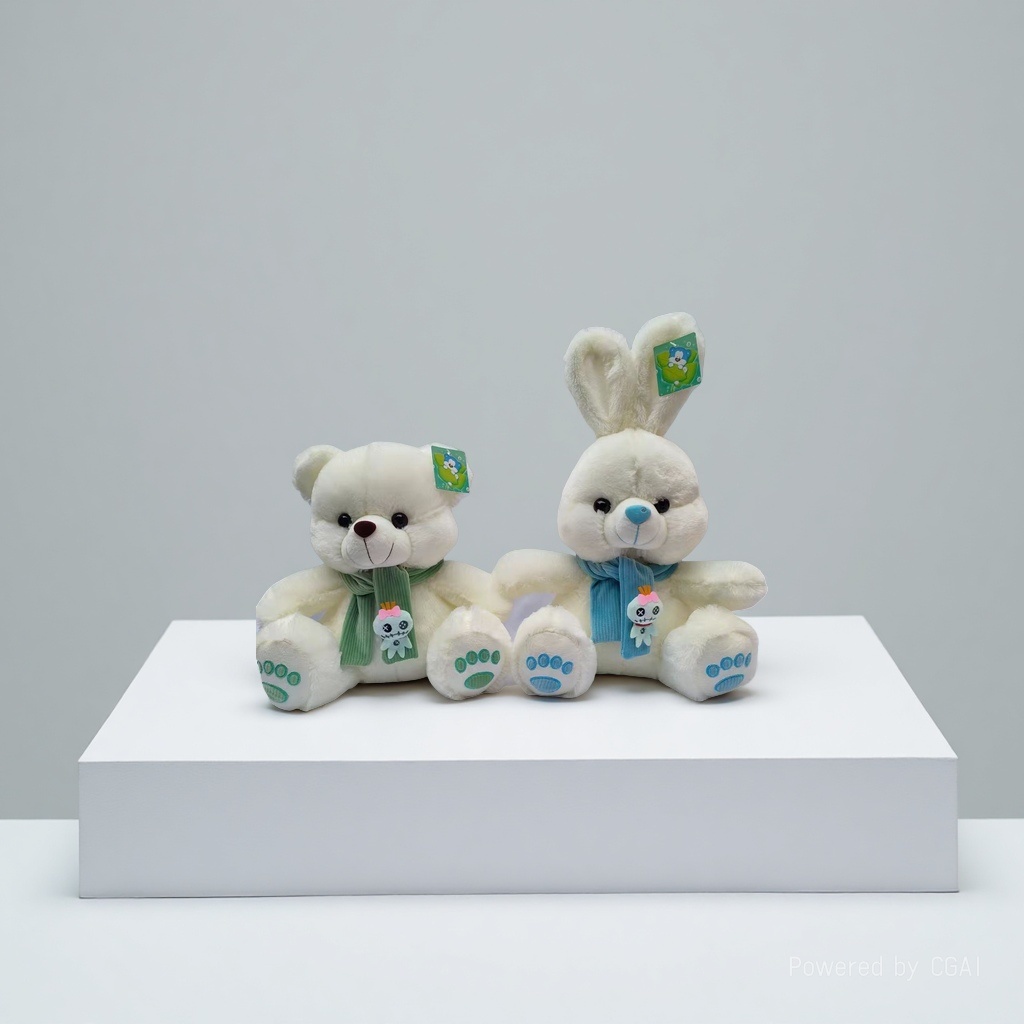 Plush heart-shaped teddy bear plush toy, cute teddy bear doll, Valentine's Day gift for your girlfriend, a soothing toy Application Scenario