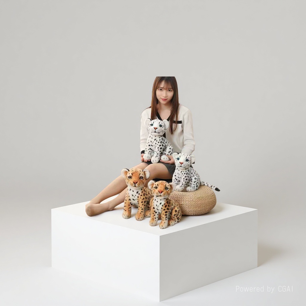 Customized plush toys, leopard dolls, trendy dolls, plush figurines, cute toys details Picture