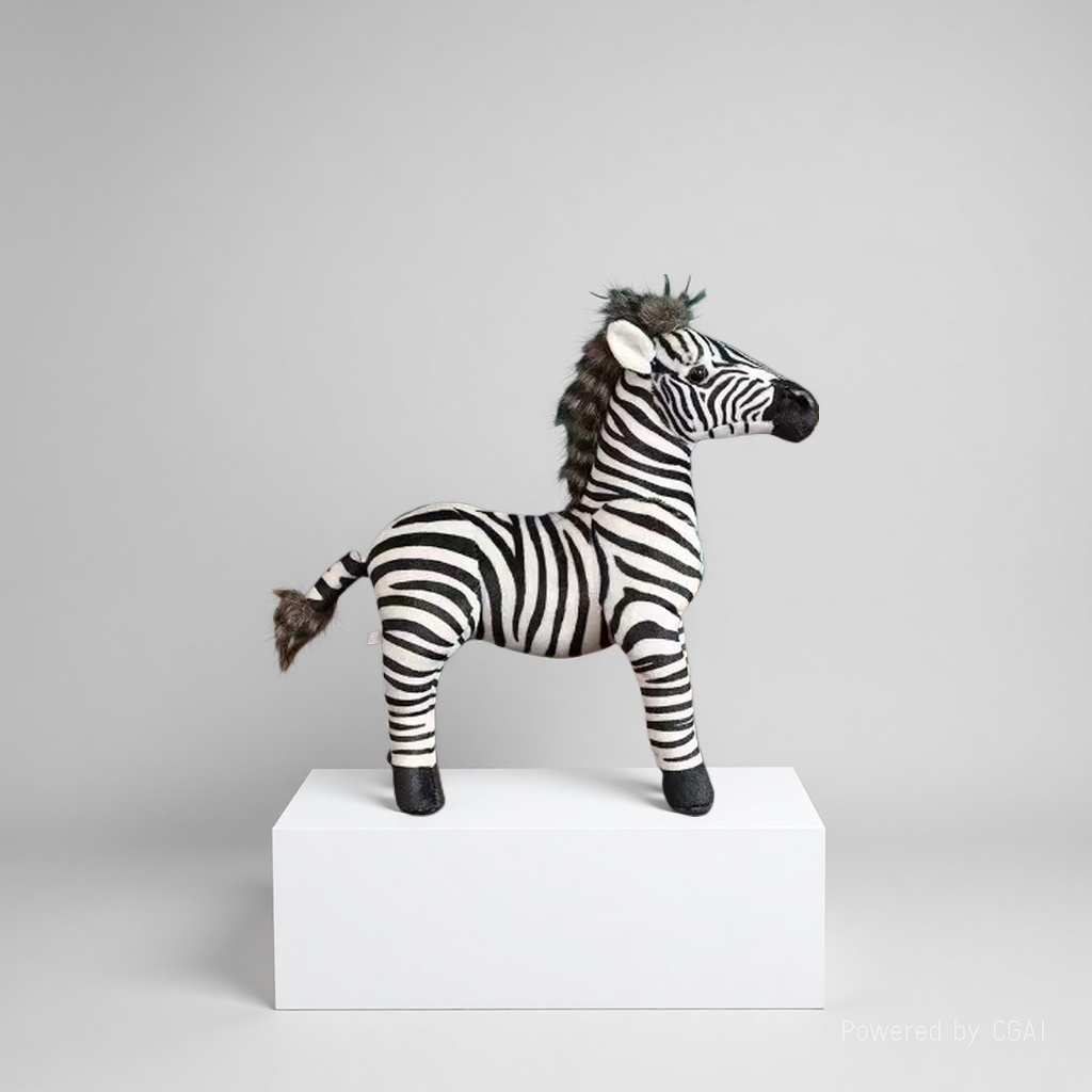 Customized plush toys, zebra dolls, trendy toys, plush figurines details Picture