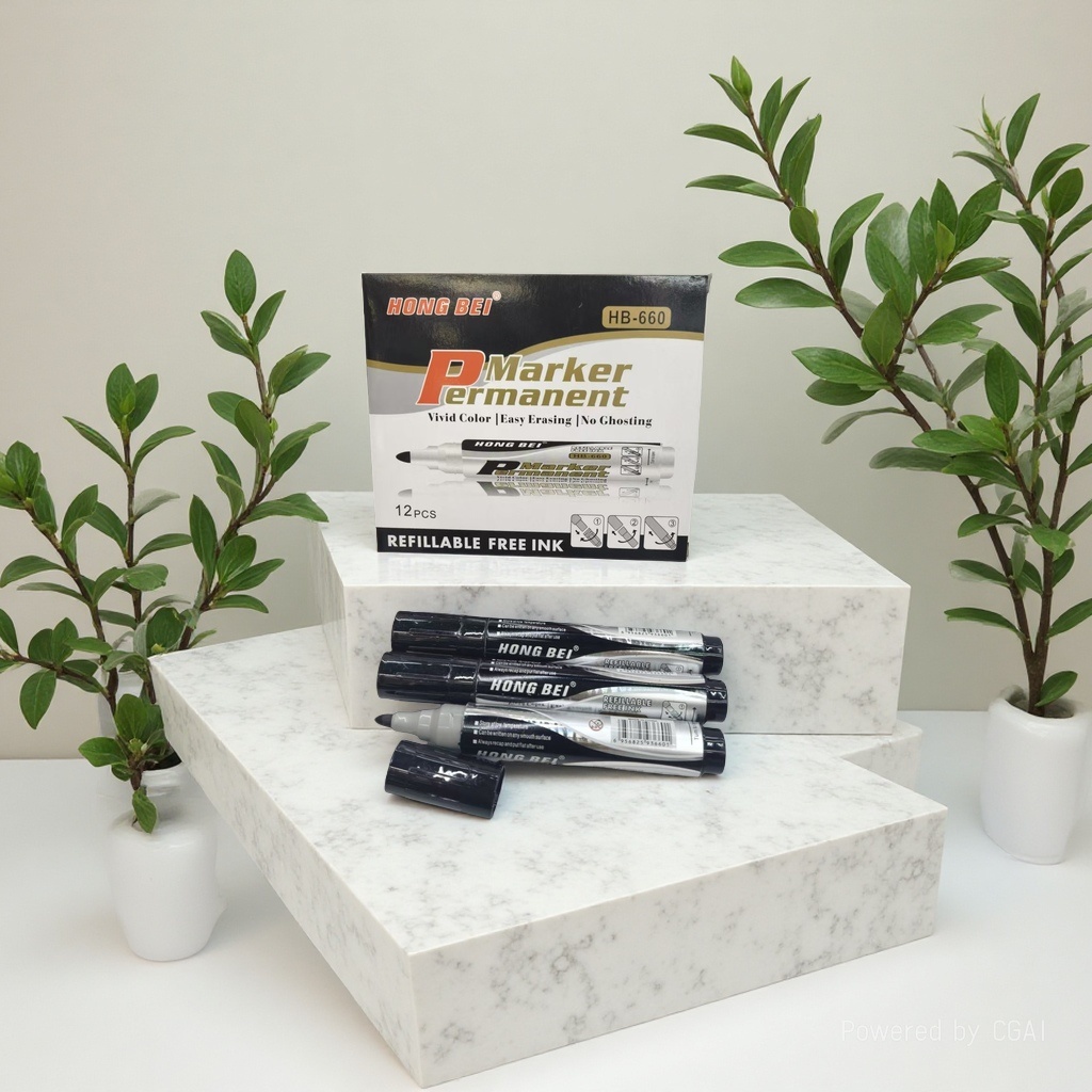 Oil-based marker pen, large-capacity construction site logistics pen, cardboard box writing details Picture