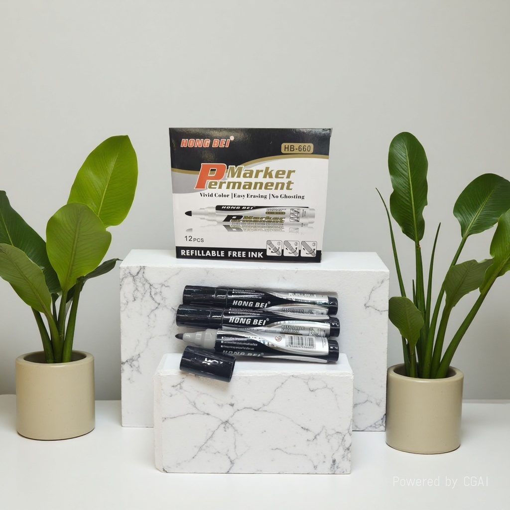 Oil-based marker pen, large-capacity construction site logistics pen, cardboard box writing Item Picture