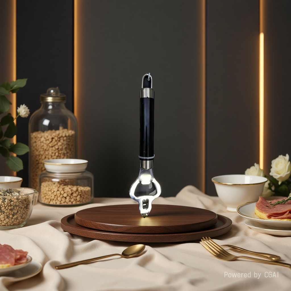 Soda, beer and red wine bottle opener, bottle opener, can opener, multi-functional household tool Specification image