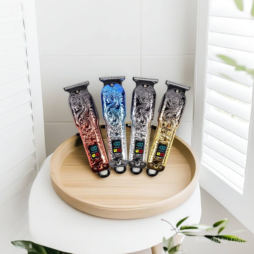 New cross-border hair clipper, professional hair clipper, men's electric hair cutting tool, hair salon engraving electric clipper details Picture