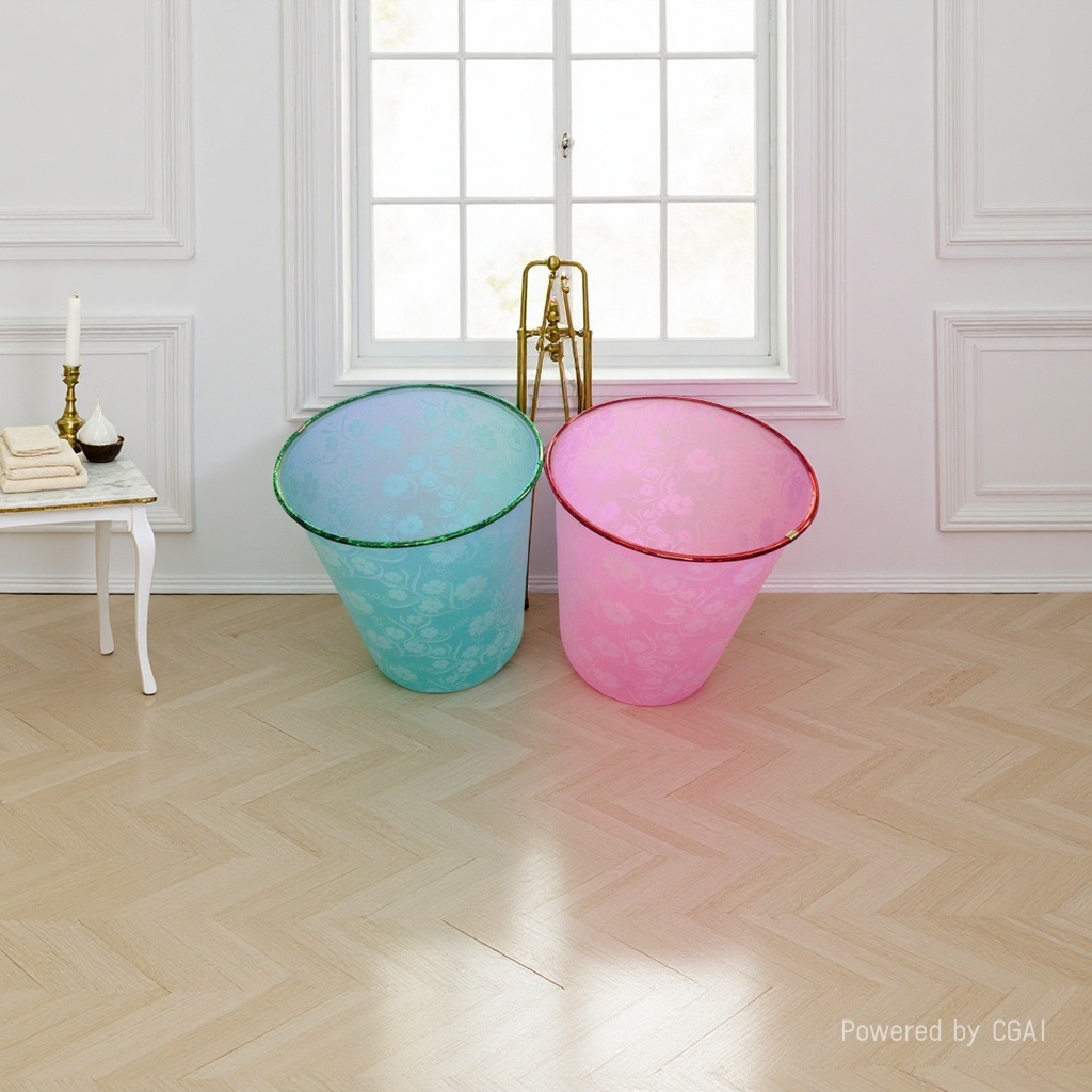 New 2025 household trash can with large capacity, large wastebasket for bathroom, toilet, living room, kitchen, bedroom and office details Picture