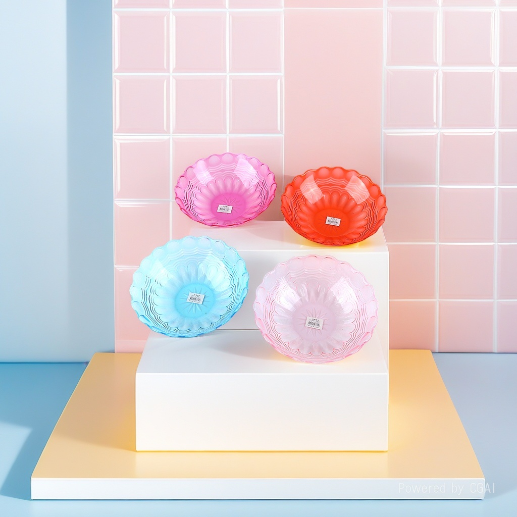 餐具/塑料杯/果盘/创意塑料水果盘/睡过盘产品图