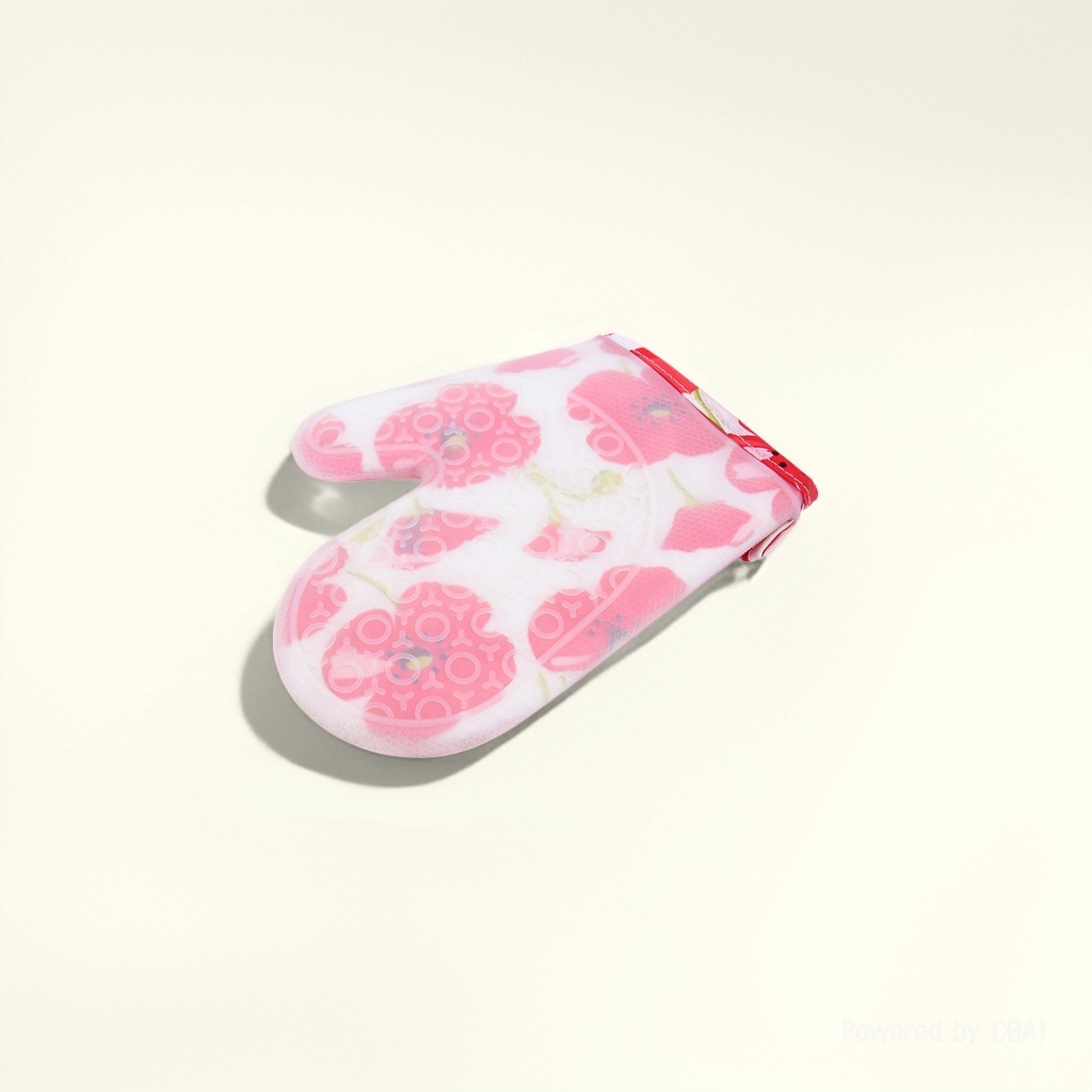 Pink flower-patterned heat-insulating suits, thickened heat-insulating gloves, and fire-retardant protective equipment Application Scenario