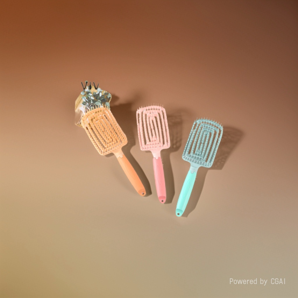 Hair cushion horn comb head comb 180g, refreshing hair care, smooth hair, anti-static Application Scenario