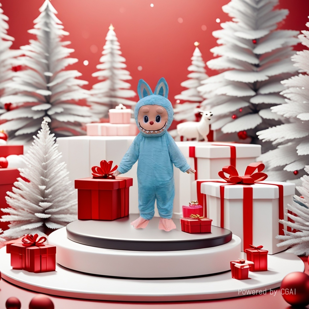 Mascot dolls, AI toys, star people plush toys, soft and cute Application Scenario