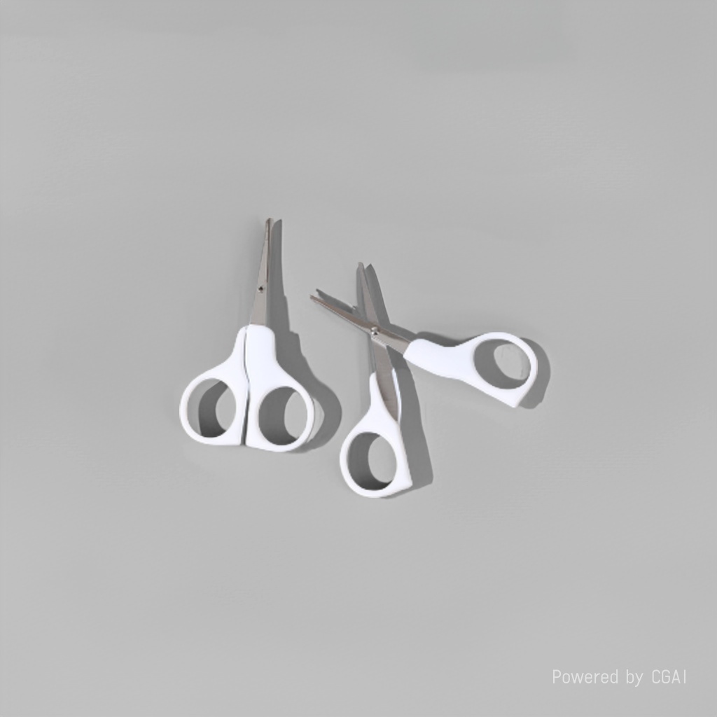 Jinjian Positioning laser Tailor Scissors with two-color handles, handcrafted cultural and creative stationery scissors details Picture
