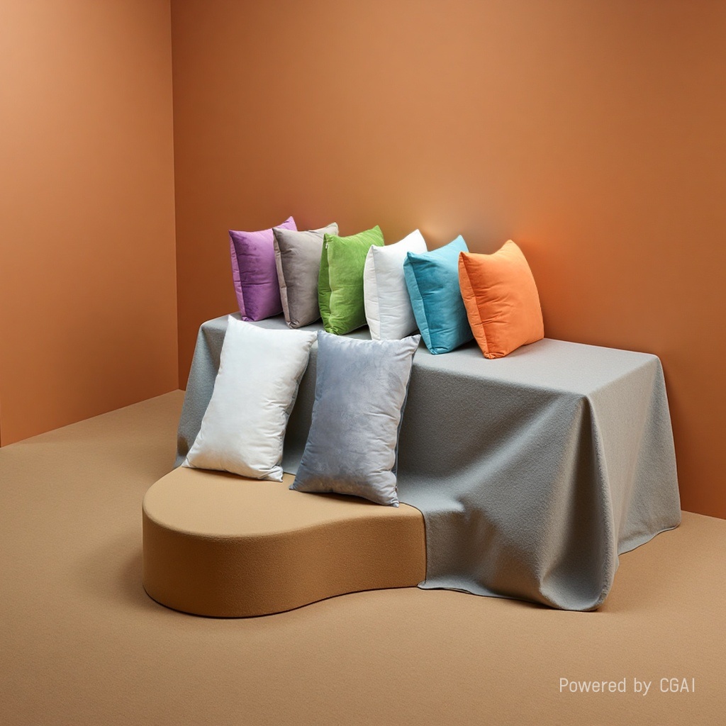 Pillows, quilts, blankets, cushions, warm, comfortable and soft household items. 155852855 Application Scenario