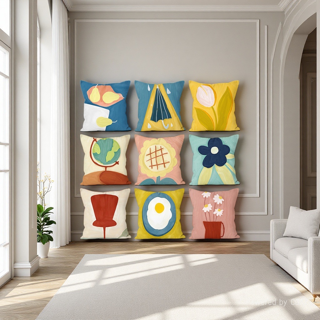 Pillows, quilts, blankets, cushions, warm, thickened, comfortable and soft household items