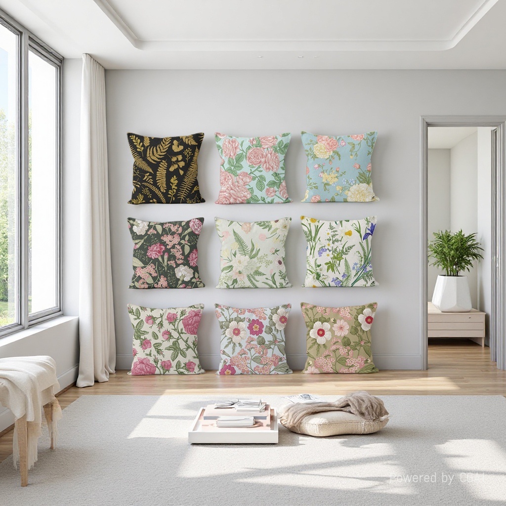 Floral cushions, pillow covers, 180cm pillow blankets, pillow blankets Specification image