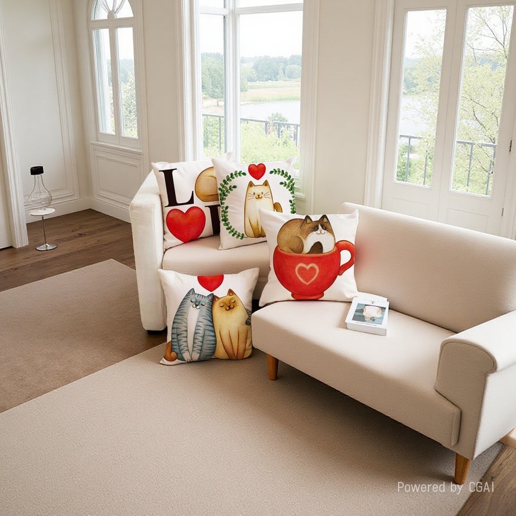 Cushions, blankets, cushions, cushions, warm, thickened, comfortable and soft household items 160427497 Application Scenario