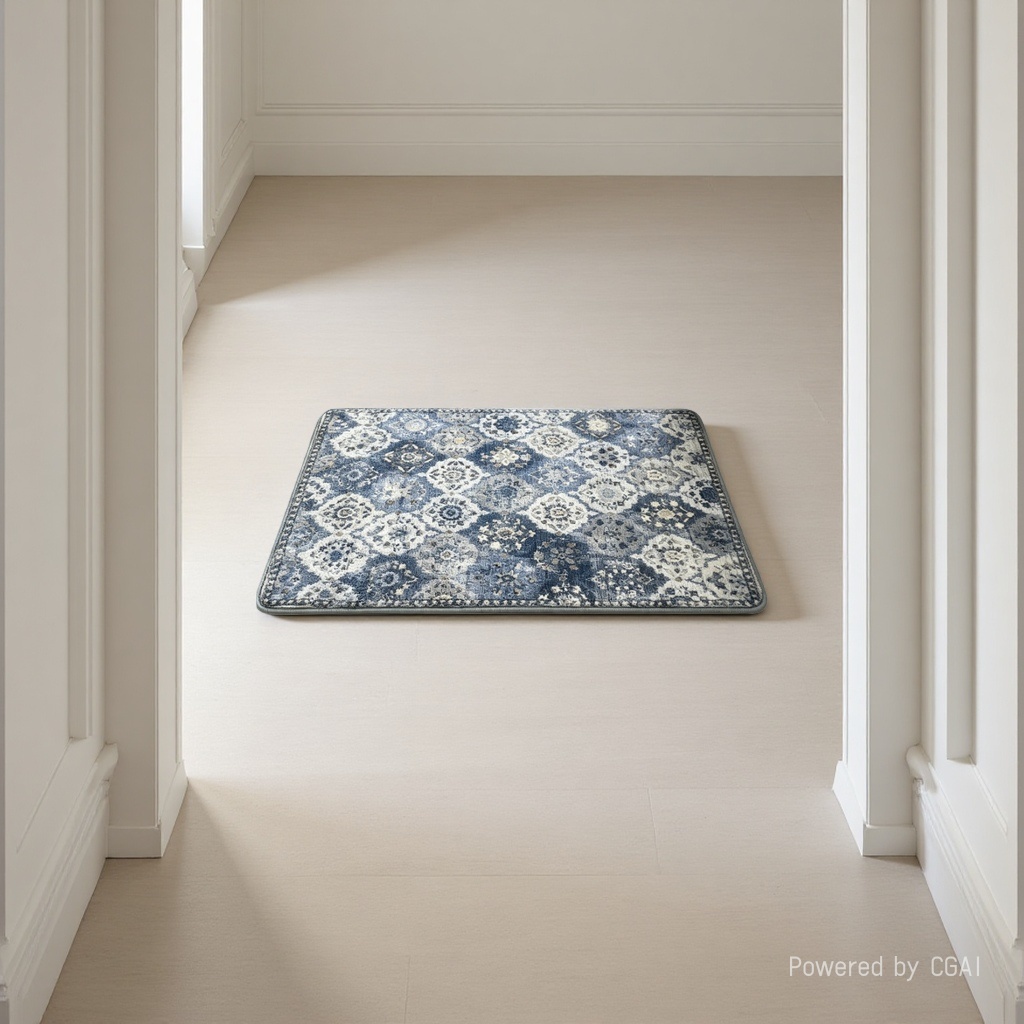 博杰家纺仿羊绒水洗底地毯家用耐脏防滑垫跨境亚马逊客厅地毯详情3