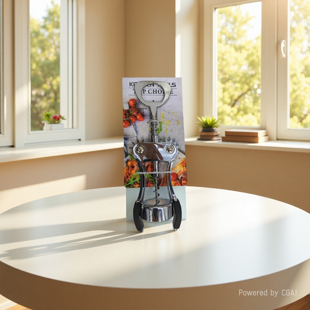 Metal bottle opener, can opener, beer and wine bottle opener, portable tool Application Scenario