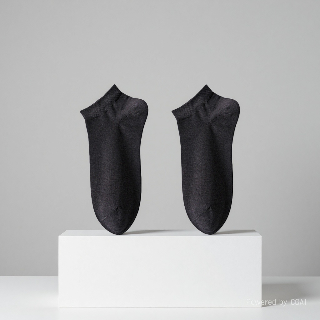 Negro otros calcetines comodidad diaria transpirable engrosamiento antideslizante calcetines details Picture