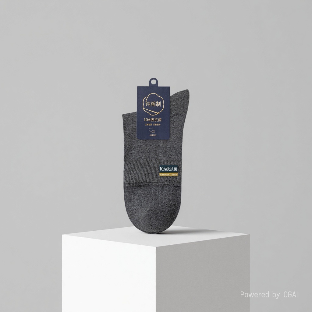 الجوارب الخميرية الرمادية المضادة للجراب Specification image