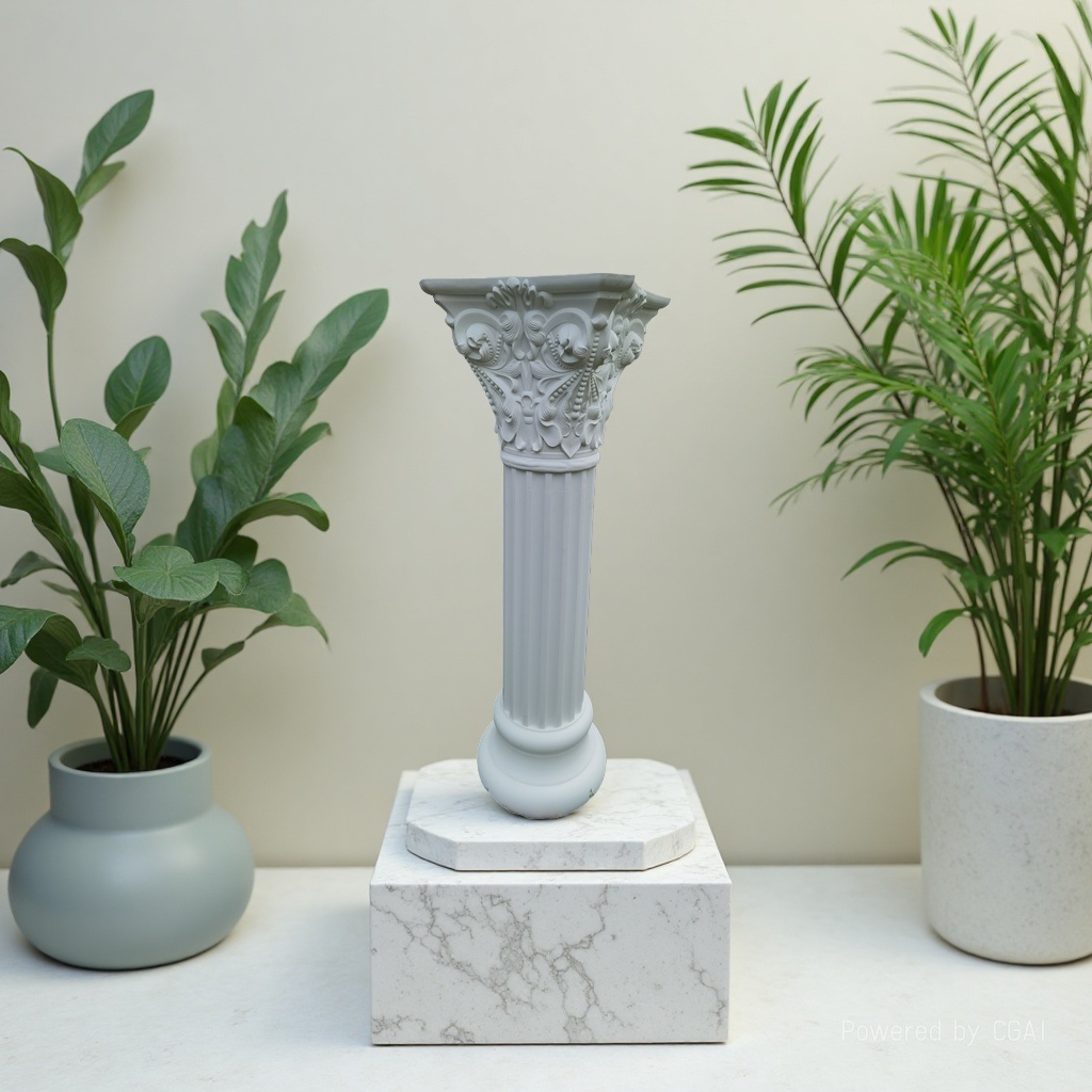 Wedding Roman Columns, white Roman Columns, factory direct sales Specification image