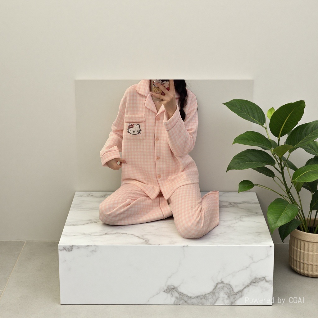 童装/儿童莫代尔棉家居服细节图