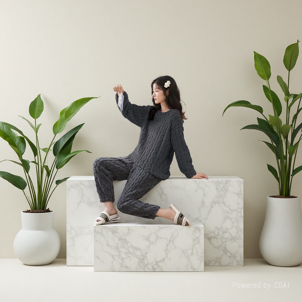 睡衣/家居服/性感睡衣/女士睡衣/睡裤白底实物图