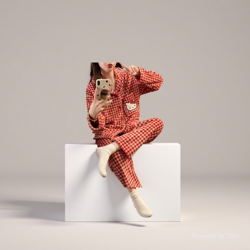 童装/儿童莫代尔棉家居服细节图