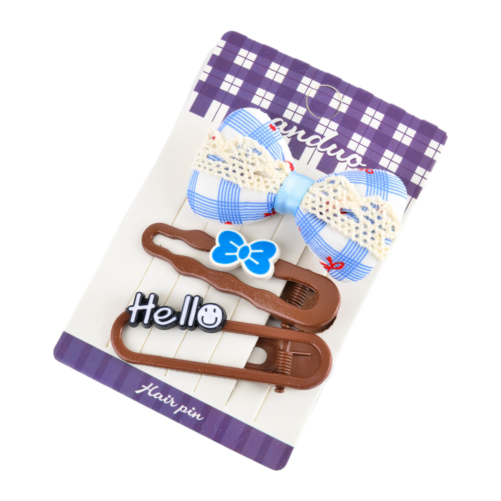 New bow Korean-style floral hair accessory for children, princess for girls, baby for girls, and bb hair clip Item Picture