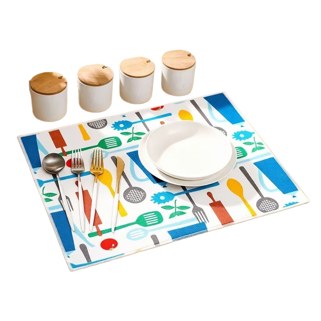 Creative heat insulation pad, PVC placemats, coasters, cup LIDS, cup covers, heat-resistant design Item Picture