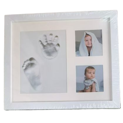 White solid wood butterfly specimen photo frame, simple decorative home storage box, combination photo frame, modern home decoration photo frame Item Picture